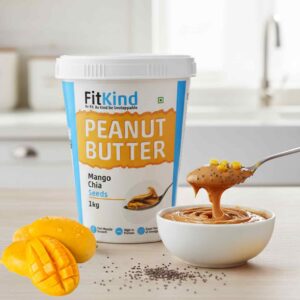 UPTO 50% OFF⬇Mango Chia Peanut Butter – Fruity Fusion of Health & Taste